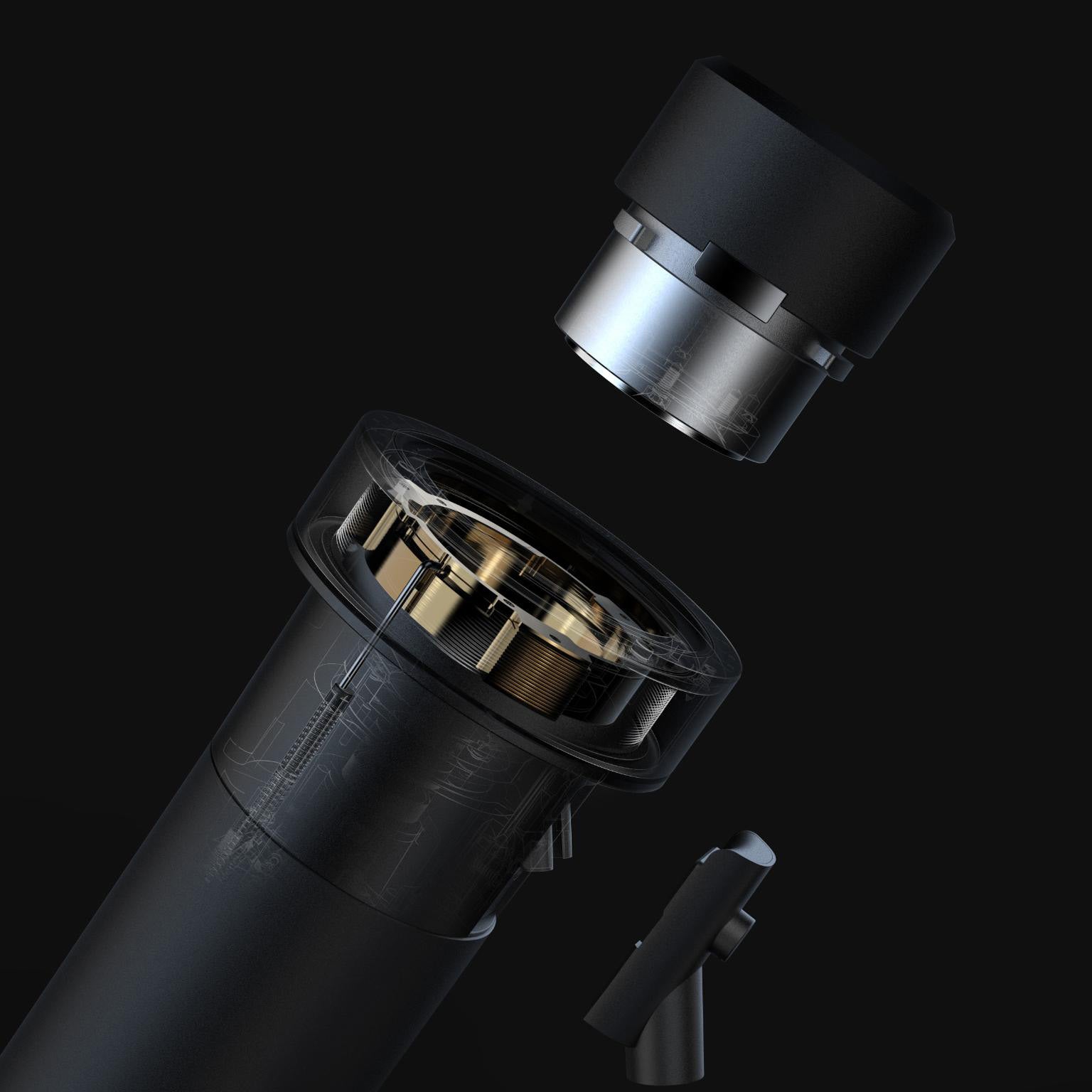 ZP-1 Single Dose Grinder (Black)